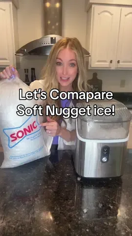 Replying to @Penny Jo Bilbrey Everyone LOVES this soft nugget ice maker & now its on sale for $135!!!!🧊  #nuggetice #nuggeticemaker #sonicice #kitchenfinds #icemaker #softice #softiceeating #dealsforyoudays 