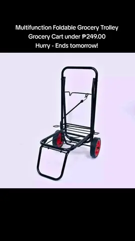 #Multifunction Foldable Grocery Trolley Grocery Cart under ₱249.00 Hurry - Ends tomorrow!