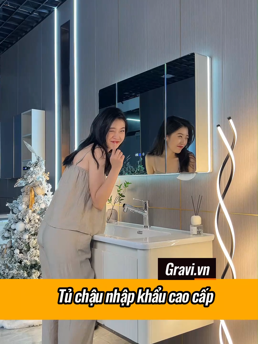 Nâng cấp nhà sang nhớ đến em mọi người nhé #thietbivesinhgravi