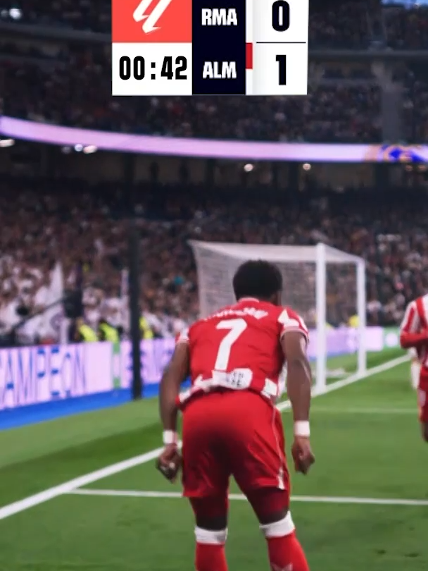 39 seconds. 👀 #LALIGAEASPORTS #LALIGAHighlights #Ramazani #Almería #DeportesEnTikTok #TikTokFootballAcademy