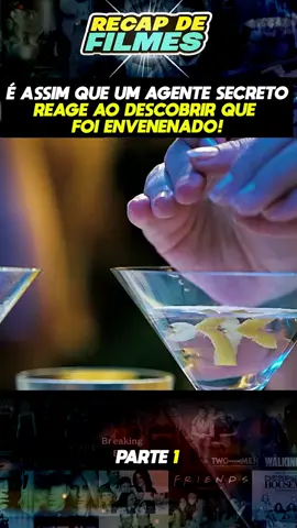 É assim que um agente secreto altamente treinado, reage ao descobrir que foi envenenado #filmes #foryou 