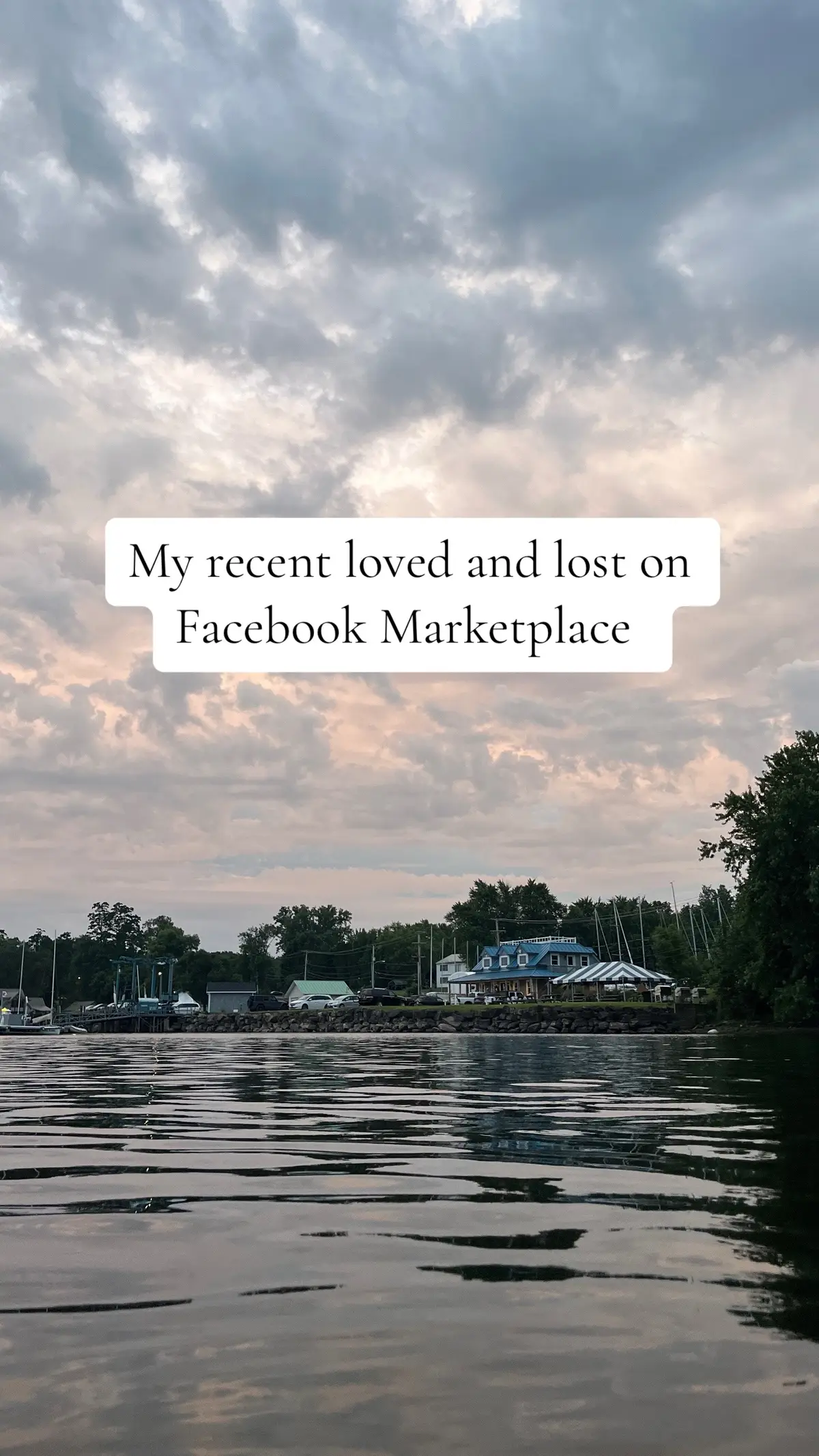 We gather here today to mourn all finds that weren’t meant to be mine! #newenglandcheck #eastcoastlifestyle #facebookmarketplace #thriftfinds #nancymeyers 