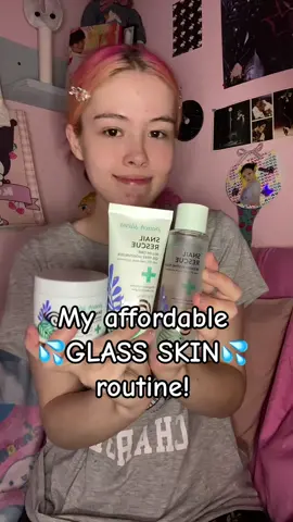 Do my skincare with me! Snail mucin is such a famous K-BEAUTY ingredient!🐌💙 It’s hydrating and great for acne prone skin! Not to mention it makes the perfect base for makeup!!!!😭😭#skincaretips #kbeautylovers #kpopfan #tiktokshopfinds #kpopfyp2024  #TrendinginGuardian 
