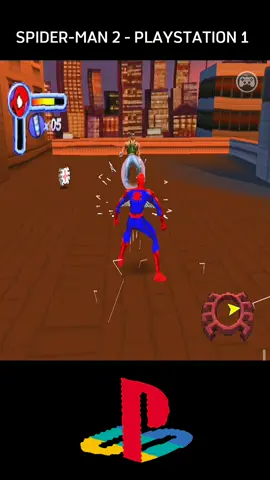 Spider Man 2 - Clássico do PlayStation 1 #spiderman #spiderman2 #spiderman2enterelectro #homemaranha #jogos #games #playstation1 #ps1 #ps1games 