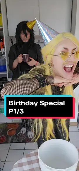 part 1/3 HEY GUYS! This is part of the Birthday Special AND my thanks to you for 30k! @Aizawa Sensei and I had so much fun filming this 😂🫶 All the money we make with those videos will go into train tickets, so we can see each other again asap (long-distance relationships are no joke!) please also enjoy part 2 and 3 😍🥰 #erasermic #presentmic #hizashiyamada #eraserhead #aizawa #aizawashouta #shoutaaizawa #bnhacosplay #mhacosplay #bnha #mha #myheroacademia #bokunoheroacademia #presentmiccosplay #eraserheadcosplay #aizawacosplay #lapindelune 