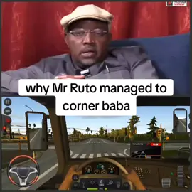 why. baba gave in on ruto's cham