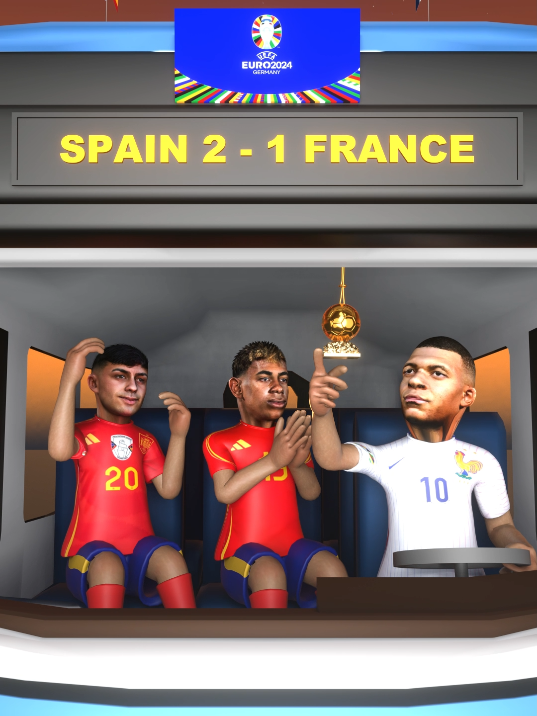 Spain vs France: all the Sadness of Kylian Mbappe😞 #EURO2024 #Spain #SpainTeam #France #FranceTeam #LamineYamal #Yamal #Pedri #KylianMbappe #Mbappe #SpainFrance #SPAFRA #BallonDOr #Football #Soccer #Sport #FIFA #UEFA