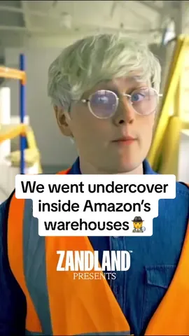 We went undercover inside Amazon’s warehouses🕵️ @Oobah Butler  The Great Amazon Heist is now available to watch in the US on @VICE🌏 #Amazon #AmazonPrime #AmazonFashion#OnlineShopping #Exposed #FYP #ForYou #ForYouPage #Channel4 #ZANDLAND 