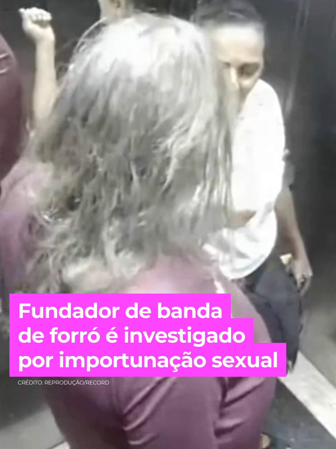 O fundador da banda de forró Mastruz com Leite é investigado por importunação sexual. Emanoel Gurgel toca o seio de uma mulher dentro de um elevador. A vítima, Maria Palmira, pediu uma medida protetiva contra o homem. Veja o #AHoraDaVenenosa em PlayPlus.com