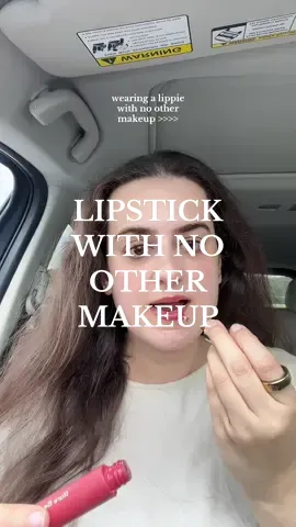 there’s something about looking d3ad with a pop of color on the lips that I love 😚 #nomakeup #rarebeautylipoil #rarebeautydelight #delightrarebeauty #lipstickonly #motd #rarebeauty @Rare Beauty 