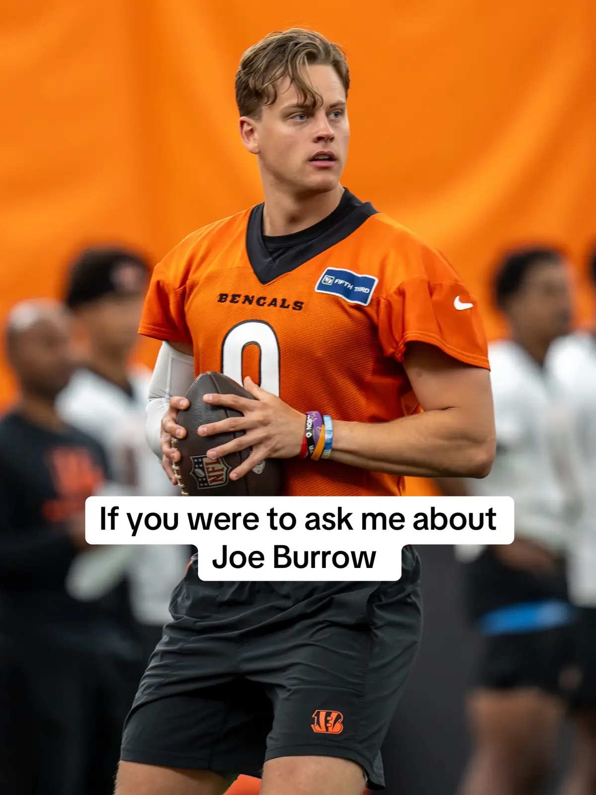 someone cuttin’ onions in here? #joeburrow #deepthoughts #football #quarterback