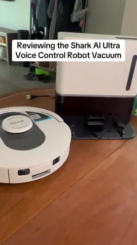 Reviewing the Shark AI Ultra Voice Control Robot Vacuum from amazon #amazonreview #sharkvacuumreview #amazonhomefinds #cleaningreview 