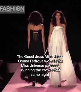 #dianagartner for #gucci s/s 2002 #oxanafedorova for #missuniverse 2002 #fyp #viral #trending #fashion #russia #highfashion #catwalk #Runway #phonk #brazil #philippines 