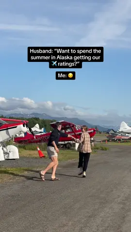 Would you travel up to Alaska to explore + crank out a ✈️ rating?! The past 3 weeks, Paul and I were up in Alaska working on his commercial and my instrument rating! Between long cross countries, new maneuvers learned, CRAFT clearances, and adventures on and off airport, we've got 11TB of footage from our time there (😳 RIP our hard drives and storage lolli) so these next few weeks we're going to be catching yall up on what our time up there training looked like! Be sure to follow us if you're interested in what it looks like getting your instrument or commercial license, or even what flying GA in Alaska holds✈️💛 #generalaviation #flighttraining #alaskaflying #alaskaaviation #aviationadventures #pilotcouple #aviation #aviationlovers