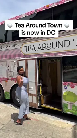 Get in girl we’re having Tea Around Town. 🫖  @Tea Around Town™ is officially in DC and this is your chance to experience the city on wheels while enjoying light refreshments and sampling a variety of teas.  They have two experiences available for purchase and you can use my discount code: BUCIIEM5 to get 5% off your booking.  Petite experience = $85 includes * Petite  * Sky deck seating with 360 views * Private table * Souvenir tea tumbler Luxe Experience = $125 * Enhanced menu * Summer delight Mocktail  * Priority boarding * Sky deck seating with 360 views * Private table * Souvenir tea tumbler  #hightea #teaaroundtowndc #tatdcinfluencer #teatime #thingstododmv #exploredc #summerbucketlist #afternoontea #washingtondc #thingstodo #dcinfluencers 