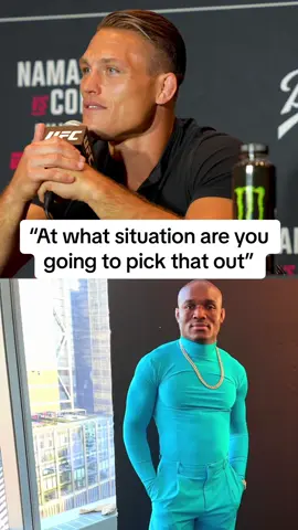 Drew Dober was asked about Kamaru Usman’s viral fit #kamaruusman #suit #UFC 