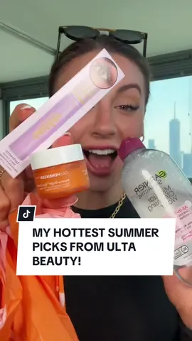 MY HOTTEST SUMMER PICKS FROM MY GO-TO BEAUTY RETAILER - @Ulta Beauty! These are definitely my summer must-haves, and the sales are so good! 🧡 #ultabeautypartner #ubcollective