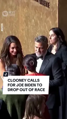 Hollywood actor George Clooney has called on US President Joe Biden to drop out of the 2024 presidential race. In a New York Times op-ed published on Wednesday, the 