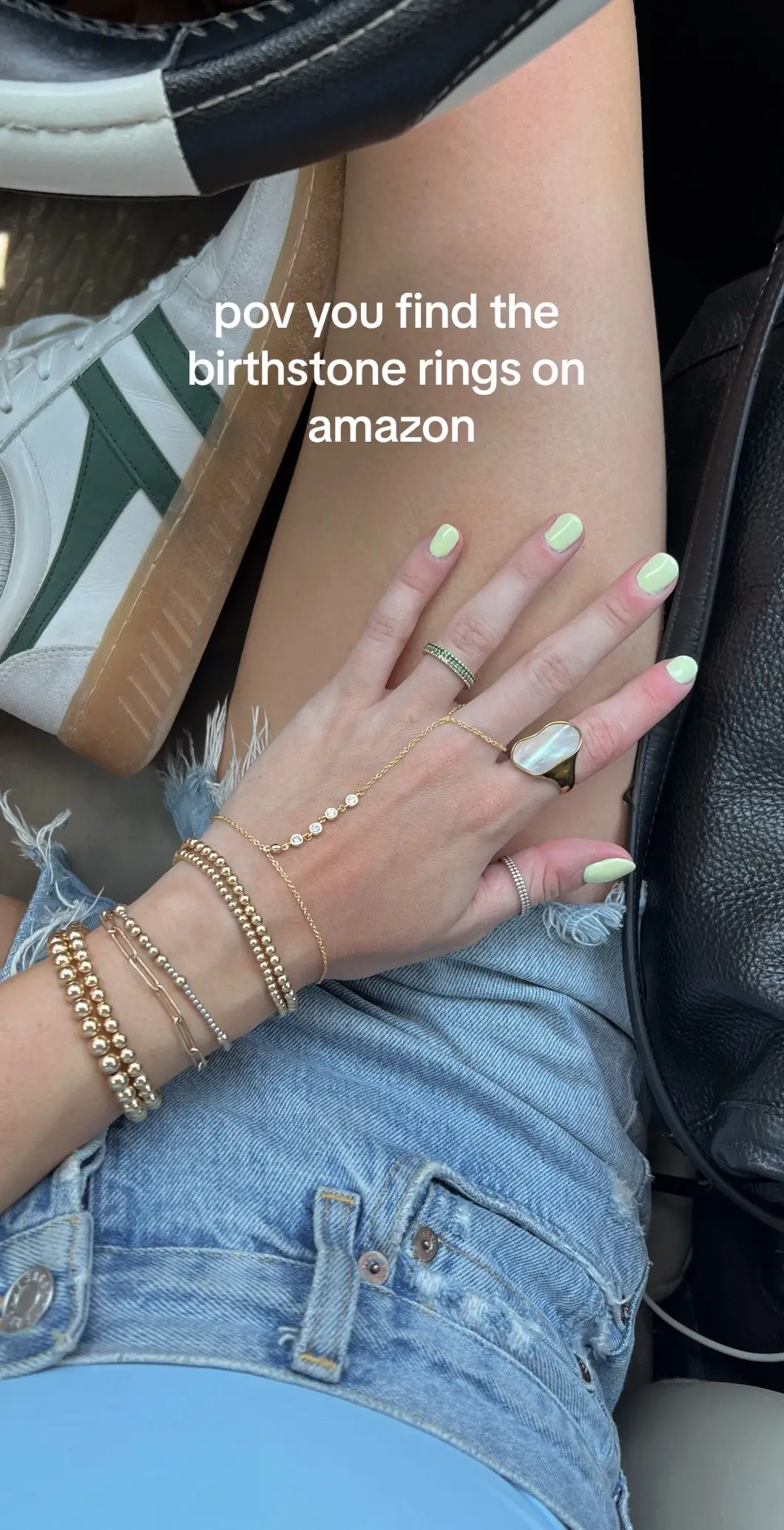 They are the cutest 😭 I have them on my amazon under acessories #amazonjewelry #amazonrings #birthstonejewelry #birthstonerings 