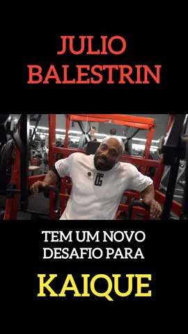 Julio Balestrin tem um novo desafio para Kaique! #juliobalestrin  #renatocariani  #cariani  #maromba  #albumina #bodybuilding  #academia 
