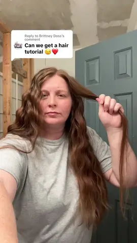 Replying to @Brittney Doss  This only took about 15 minutes on my thick hair! Hair tool from amazon🤗 #hairtok #hairtutorial #waves #summerhairstyles #pregnantlife #quicktok 