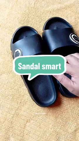 Auto smart laki aku pakai sandal hitam ni !!  #sandal #sandallelaki #slippers #slipperantislip #sue_ahim 