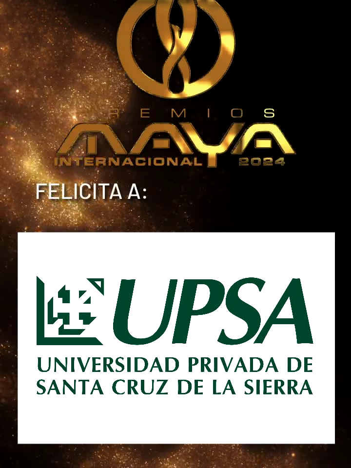 La UPSA, creada en 1984 por CAINCO, es una institución privada sin fines de lucro dedicada a la formación profesional y científica superior. Es un referente en educación superior en Bolivia, con un enfoque Universidad-Empresa-Sociedad. Recibirá el PREMIO MAYA INTERNACIONAL 2024 el próximo 2 de agosto. #UPSA #UpsaBolivia #PremiosMaya #PremiosMayaBolivia #PremiosMayaInternacional