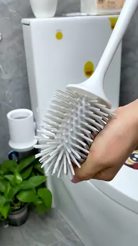 Wall Mounted Toilet Brush with Silicone Material! #toiletcleaning #sgtiktok #goodthingsmustshare #cleaning #homecleaning #jiajiahomemart #toiletbrush #siliconematerials 