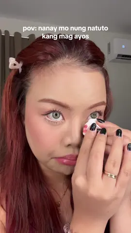 nay naman, mag aasawa agad? hahahahahaha #makeup #dorinil #makeupbyairs 