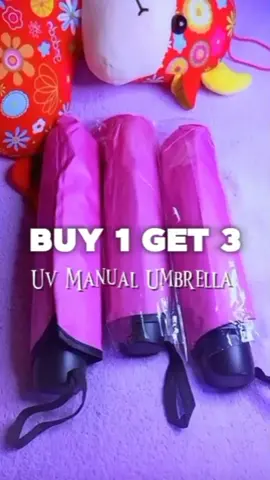 Buy 1 get 3 umbrella🌷🌺 buy now before it's run out! #umbrella  #manualumbrella  #umbrellaacademy  #getyoursnow 