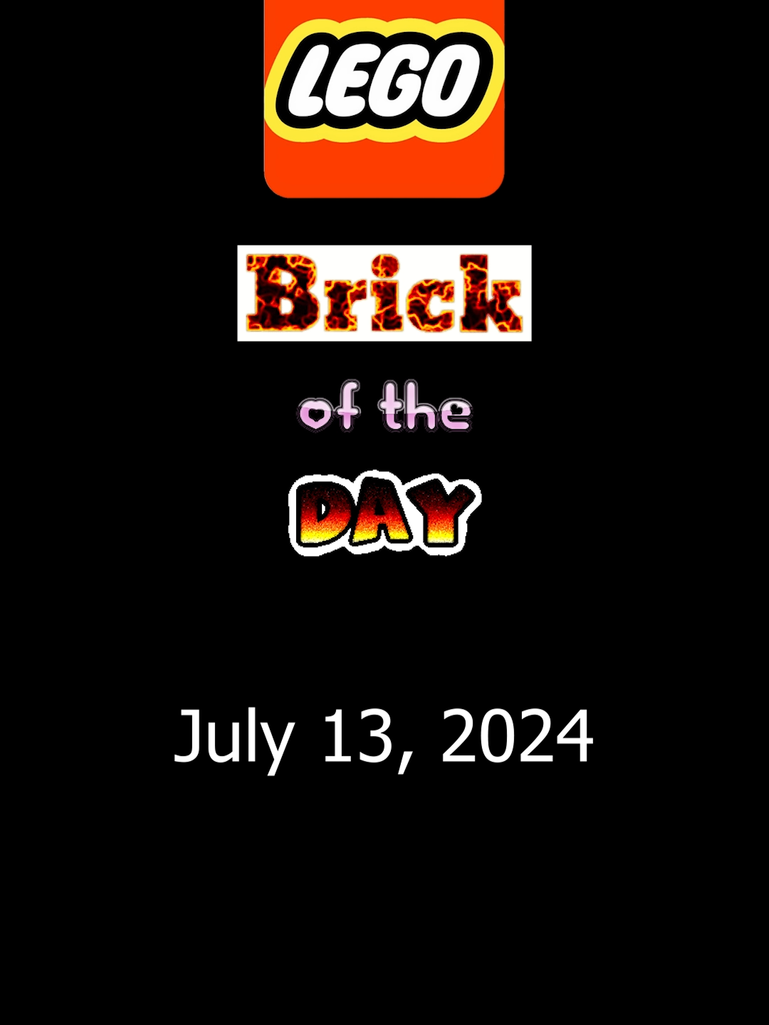 LEGO Brick of the Day | July 13, 2024 | Today's featured LEGO piece is part number 2654. Celebrate part number 2654 in the comments! #LEGO #brickbuilding #fyp