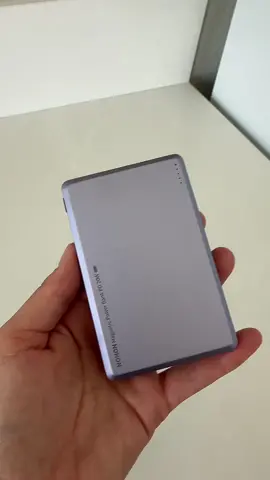 Of course I got the pretty purple one!! Other colors available, get it while its on SALE!  ✅The thinnest power bank on the market with a thickness of only 8mm/0.32 inches but it still has 5,000 milliamps. ✅Blade battery research and development technology to enhance battery satety. ✅Using magnetic charging technology. you can charge on the go! . . . #powerbank#charger#tech#dealsforyoudays#SummerDeals#nohon#minipowerbank#magneticchargingbank#TikTokMadeMeBuyIt#giftideas#fyp 
