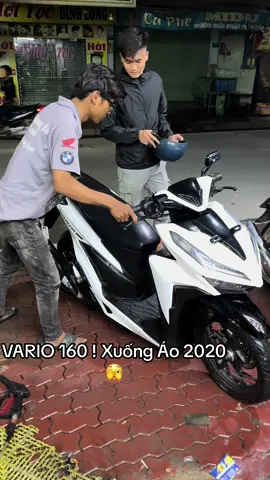 Cái gì khó có Hùng lo 😎 nhận xuống áo tất cả dòng xe #xuhuongtiktok #vario160xuongao #vario160 #vario #xuhuong 