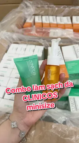 Bộ đôi làm sạch Clinicos e đáp minisize trước nha, 50ml sd đc lâu lắm nha #clinicos #gelruamatclinicos #dautaytrangclinicos #xuhuong #lamdep 