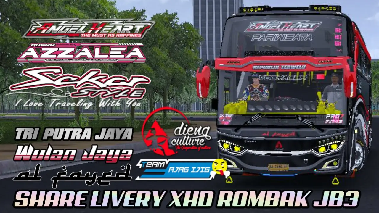 MONGGO MASSE DI CEK DI CHANEL MAS YULI REBORN|SUDAH READY LIVERY XHD ROMBAK JB3 SPESIAL AL FAYED NEW FONT, TRI PUTRA JAYA AZALEA & WULAN JAYA SEKAR🤫🤣#fyp #livery #bussid #bussidmod #busmania #bussimulator #alfayed #alfayedangelheart #triputrajayaazzalea #wulanjayasekar 