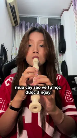 2 ngày đầu tập thổi nốt “Đồ” 😌 #thytuoiconga 
