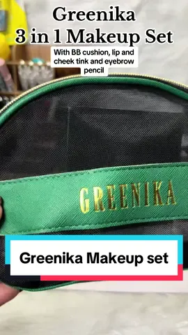 Greenika Complete Makeup set #greenikamakeupset #greenikaskincare #greenikabbcushion #greenikaliptint #greenikaeyegel 