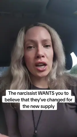 The narcissist WANTS you to believe that they've changed for the new supply. #narctokadvice #narctok #narcissistbehavior #narcissism #narcissisticabuse #narcissist #narcissisticrelationship #covertnarcissist #npd #narcissistsurvivor #narcissistsurvivor #discardphase #discardedbythenarc #discard 