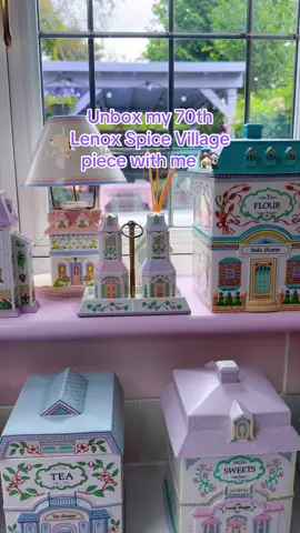 Lenox Spice Village Details 🏘️ If you’ve been following me for a while, you’ll know that I’ve been collecting these Lenox Spice Village pieces for over 2 years! It was love at first sight, and still is. I’ve made myself a little list of them all, and every time I get one, I put a green tick next to it! There are over 80 pieces to collect and I have only 10 left to tick off my list! 😅 Here are the most asked questions: 🏘️ Where can you buy them? They’re mainly found in the USA, but sometimes you can get lucky and find them in the UK. This piece in my reel is from a UK seller!  🏘️ How much are they? Again, if you’re in the USA, you can find them for very cheap, couple of dollars in thrift stores, if you live  elsewhere, the best place to find them is on eBay, you really need to be patient to find a good deal though. When I started collecting them, they weren’t expensive but since going viral, some are a crazy price. But not every seller is greedy thankfully, so do wait for your moment! For me this is what a collection is about in anyways! 🏘️ Do I have a piece that I haven’t been able to buy but really want to? Yes! The wall clock, it’s my absolute dream, I know one day I’ll be able to put it on my wall 🥺  What do you think of my newest piece? 🏘️ #kitchen #lenox #lenoxspicevillage #vintagekitchendecor  #colourfulaesthetic #myhousebeautiful #myhomevibe #mykitchenvibe #maximalistinteriors #apartmenttherapy #pastelaesthetic #pinkinteriors #girlythings 