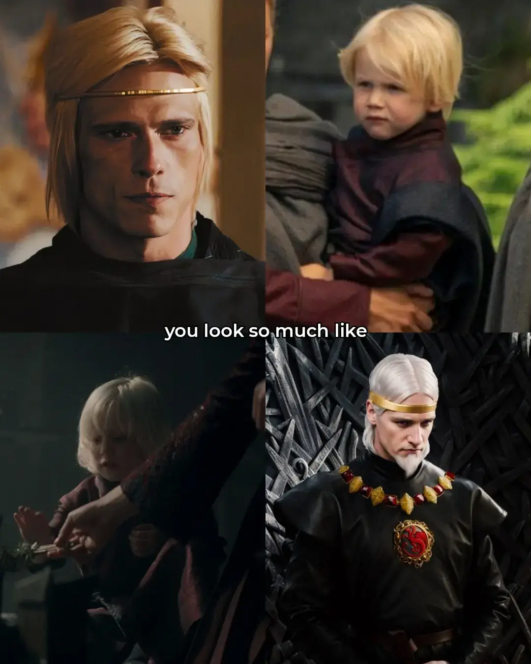 #houseofthedragon #daemontargaryen #aegoniiitargaryen #rhaenyratargaryen #velkvx #домдракона 