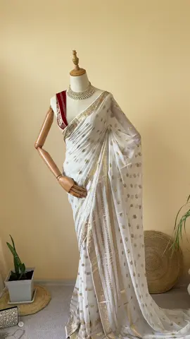 Premium Georgette woven saree. #reels #reelsinstagram #fypシ゚viral #fypシ #trend #trending #unfreezemyacount #explore #goviral #supportsmallbusiness 