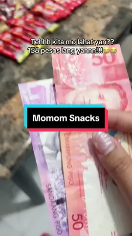 Perfect baon at snack sa kids natin sobrang dami 🥰🥰  #momomfood #momomfoodsnacks #trending #momomcookies 