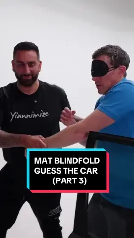 @Matthew Watson Guesses The Car Blindfolded! (Part 3)  #yiannimize #carwow #yianni #gameshow #guessthecar 