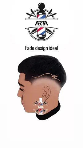 Fade design ideal 💈 #artahaarstudio #barbershop #barber #fadehaircut #fadedesign #fyp #hamm #hairstyle 