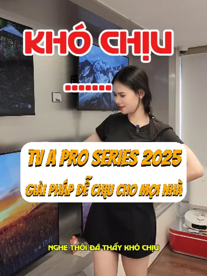 Khó quá đã có Xiaomi lo. Mở màn series 2025 - Xiaomi xin phép chào sân siêu phẩm TV A Pro 2025 cực đỉnh. Màn đẹp, loa lớn, HDH thông minh. Mà giá thì khỏi chê.  #Xiaomi #XiaomiTV #MiTV #XMAcademy #XiaomiFieldForceVN #tivigiatot #Qledtv #Violetvu #manhinh4K  #