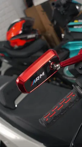 Arm Premium Side Mirror #surfymotorcyclephilippines #arm #arumi #sidemirror #click125i #click125v3 