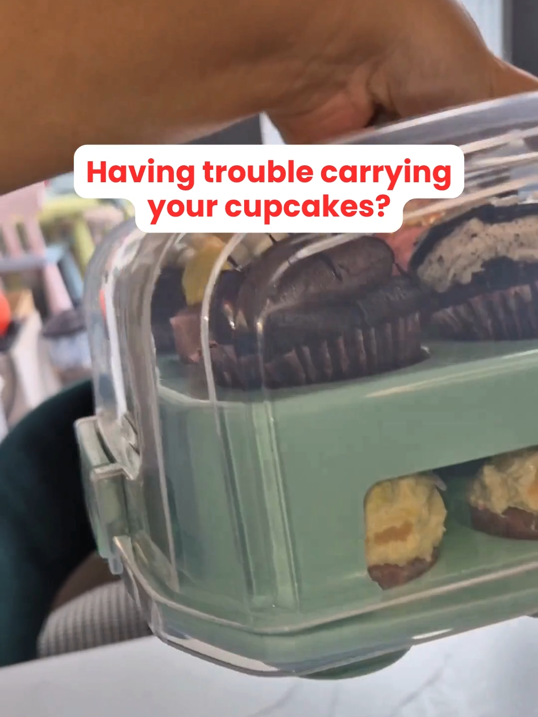 Our Ultimate 2 Layer Cupcake Carrier: Secure, Stylish, and Simply Perfect!   🔒 Secure Snaps: Ensures your treats stay safe on the go.   🍽️ Food & Dishwasher Safe: BPA-free and easy to clean.   💡 Fashionable Design: Clear lid, vibrant colors, and a patented touch.   🎂 Deep Cupcake Holders: Keeps cupcakes secure even on bumpy rides.   Transport your treats with confidence! 🌟   Shop now via link in bio.    #Treaterrific #treaterrific #amazonbuy ##kitchenstyleideas #kitchenhacks #amazonfind #kitchenfind #treaterrificday #haveatreaterrificday #CupcakeCarrier #SecureAndStylish #TransportWithConfidence #CupcakeCarrier #bakinghack #baking #funbaking
