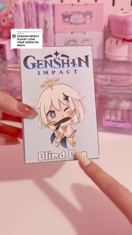 Replying to @Daisy_The_Bee_Girl genshin impact blind box 🩵 #genshin #GenshinImpact #blindbox #blindboxes #blindboxopening #paimon #kawaii #sanrio #hellokitty #mymelody #pompompurin #kuromi #cinnamoroll #DIY #craft #crafts #papercraft #paper #asmr #unboxing #creative #blindbag #blindbags #blindbagopening #kawaii #aesthetic #unboxing #fyp #foryou #fypシ #xyzbca #xyzcba #zyxcba #foryoupage #tiktok