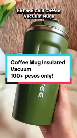 Para sa mga adik sa coffee uhm para sainu toh!Coffee Mug Insulated Vacuum  100+ pesos only! Get yours now! #coffeemug #coffeelover #vacuuminsultedmug #mug #insulatedmug #coffeetumbler #aenttandem 
