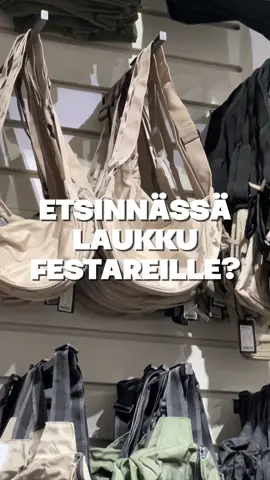 Puuttuuko sun festariasusta vielä laukku?  Tässä muutamia tyylikkäitä ja käytännöllisiä vaihtoehtoja eri hintaluokista. 👜 Löytyy tilavia laukkuja, joihin mahtuu jopa juomapullo tai sitten tyylikkäitä mutta kuitenkin riittävän tilavia laukkuja, jotta mukaan saa muutakin kuin rahat ja kännykän.  Mikä näistä sopis sun festarityyliin? 🤩 #festarit #festarilook #laukku #lager157 #marimekko #kcm #palokankauppakeskus #jyväskylä 